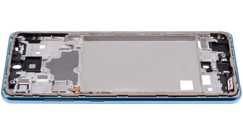 Marco intermedio para Samsung Galaxy A72 (A725 / 2021) Azul