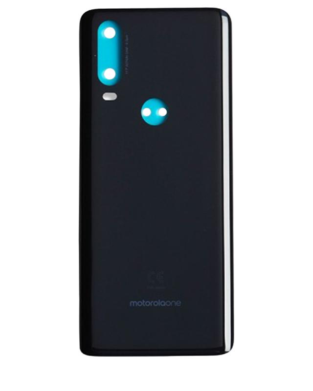 Tapa trasera original para Motorola One Action (Denim Blue)