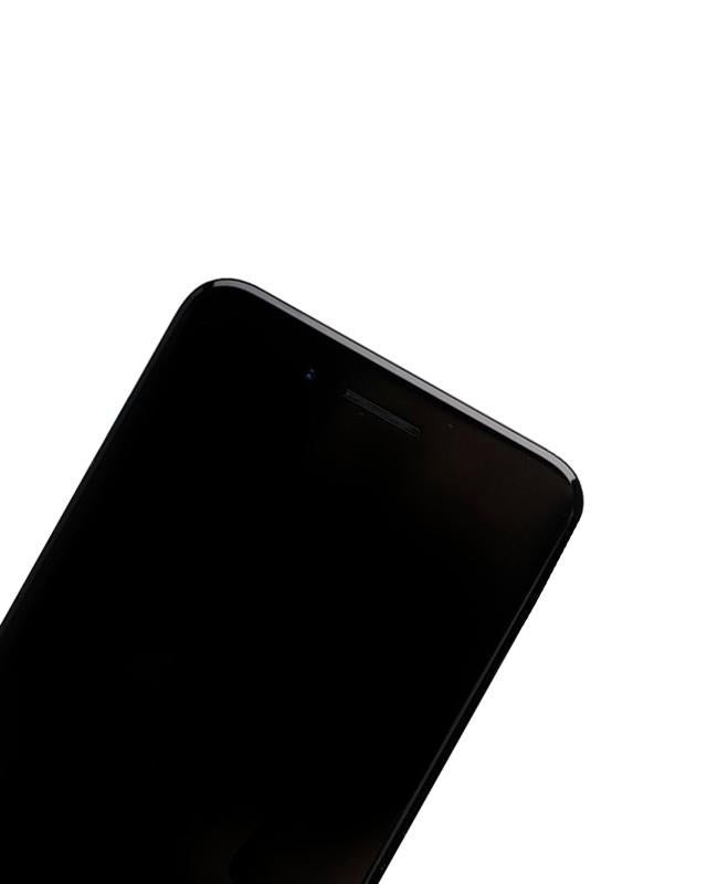 Pantalla LCD para iPhone 7 Plus con placa de metal (Negro)