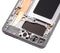 Pantalla OLED para Samsung Galaxy S10 con marco (Blanco Prism)