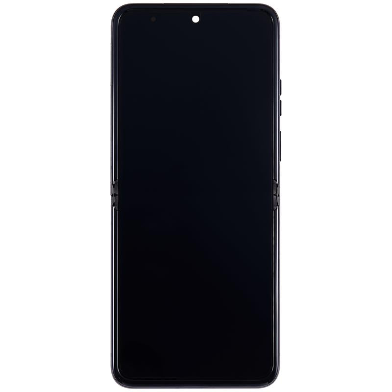 Pantalla OLED con marco para Motorola Moto Razr 40 (XT2323-3 / 2023) Verde Salvia (Reacondicionado)