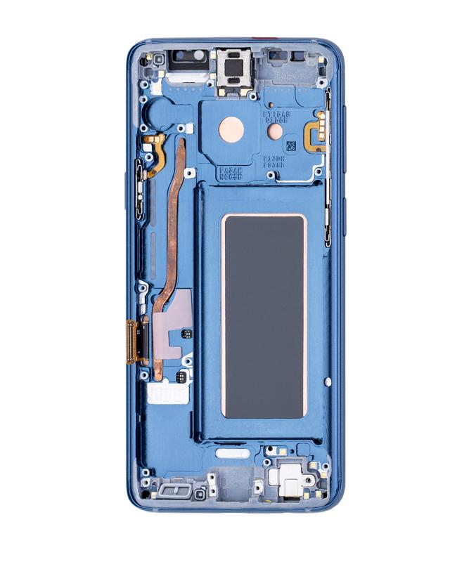 Pantalla OLED con marco para Samsung Galaxy S9 (Coral Blue)