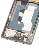 Pantalla OLED con marco para LG Velvet 5G (Solo marco Verizon 5G UW) (Reacondicionado) (Gris)