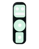 Lente de camara trasera (solo vidrio) con adhesivo para Samsung Galaxy S10E (Prism Black) (Paquete de 10)
