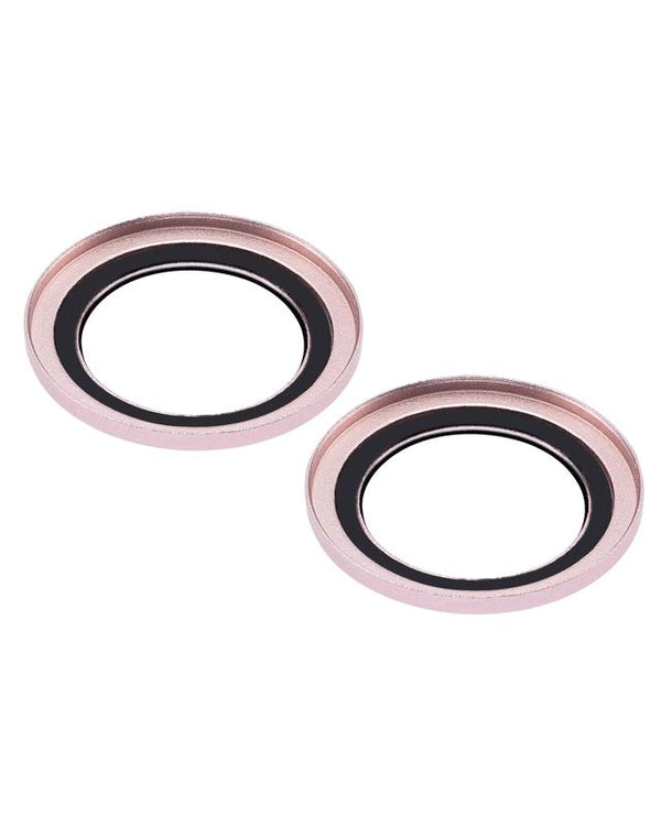 Protector de lente de camara para iPhone 13 / 13 Mini (Rosa) (Transparente)