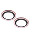 Protector de lente de camara para iPhone 13 / 13 Mini (Rosa) (Transparente)