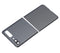 Tapa trasera con lente de camara para Samsung Galaxy Z Flip 5G (F707) (Gris Mistico)