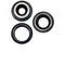 Lente de Camara Trasera con Soporte y Bisel para iPhone 15 Pro (Juego de 3 Piezas) (Premium) (Negro Titanio)