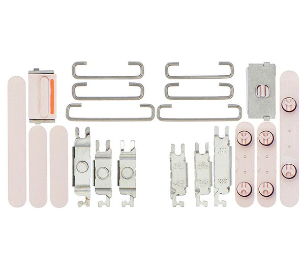 Botones duros (Encendido / Volumen / Interruptor) para iPhone 13 / 13 Mini (Rosa)