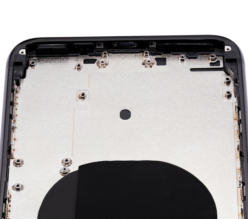 Tapa trasera para iPhone 8 Plus con componentes pequenos preinstalados (Gris Espacial)