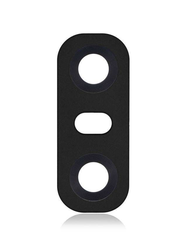 Lente de camara trasera (solo vidrio) con adhesivo para LG G6 (Astro Black)