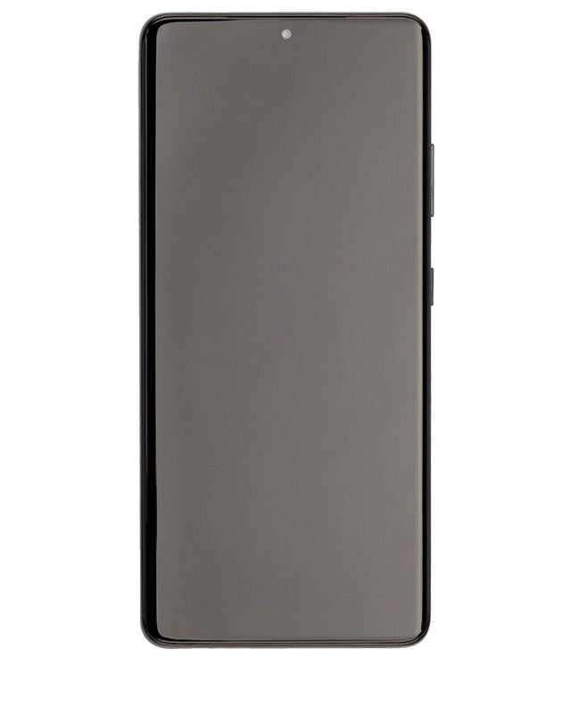 Pantalla OLED con marco para Samsung Galaxy S21 Ultra 5G (Usado original calificacion B/C) (Negro Fantasma)