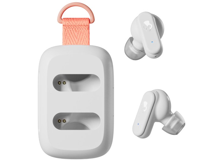 SKULLCANDY DIME 3 TRUE WIRELESS BONE ORANGE GLOW