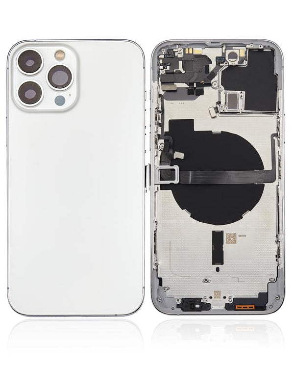 Tapa trasera para iPhone 13 Pro Max (Version US) sin logo (Plata)