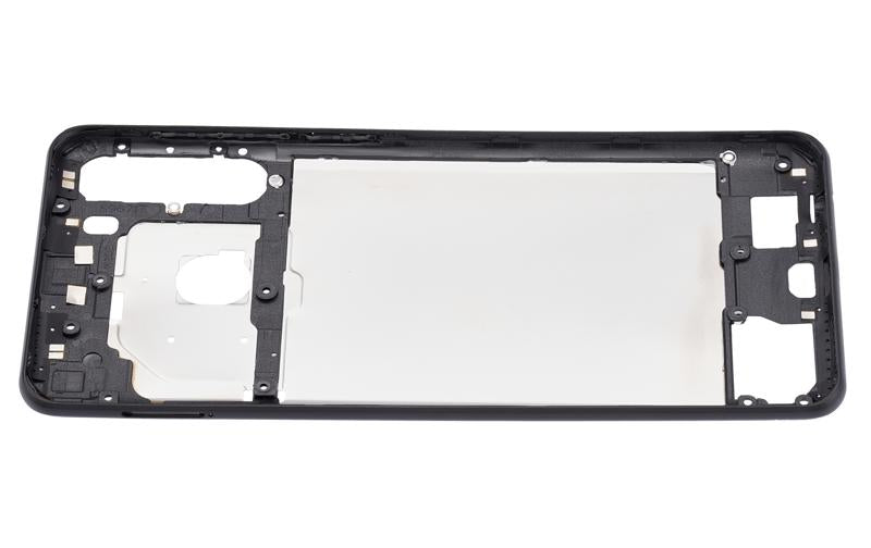 Carcasa media para Samsung Galaxy A21 (A215 / 2020) (Negro)