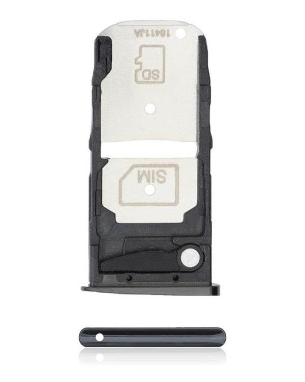 Bandeja SIM para Motorola Moto Z3 Play (XT1929 / 2018) original (Negro)