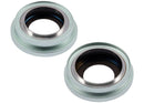 Lente de camara trasera con soporte y bisel para iPhone 15 / 15 Plus (Set de 2 piezas) (Verde)