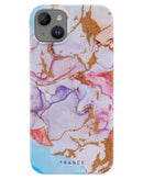 Funda Slim Trance Vibrato para iPhone 14 Plus MagSafe Rosa/Morado