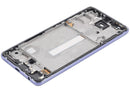 Pantalla OLED con marco para Samsung Galaxy A52 4G (A525 / 2021) / A52 5G (A526 / 2021) / A52S 5G (A528 / 2021) (6.46") (Morado Fantastico)