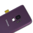 Tapa trasera con lente de camara para Samsung Galaxy S9 original (Lilac Purple)