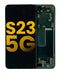 Pantalla OLED para Samsung Galaxy S23 5G con marco (Reacondicionada) (Verde)