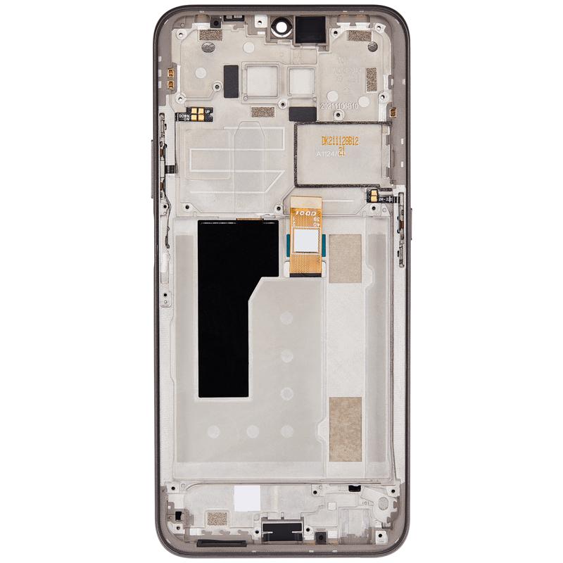 Pantalla LCD con marco para Nokia G300 (Reacondicionado) (Meteor Grey)