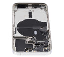Tapa trasera para iPhone 14 Pro con componentes pequenos preinstalados (Version EE.UU.) (Original Usado: Grado A) (Plata)