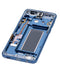 Pantalla OLED con marco para Samsung Galaxy S9 (Coral Blue)
