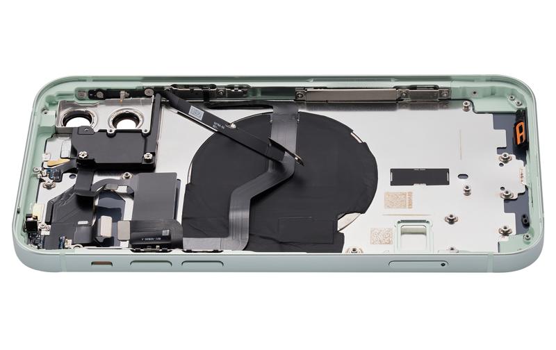 Tapa trasera para iPhone 12 (version US) sin logo (Verde)