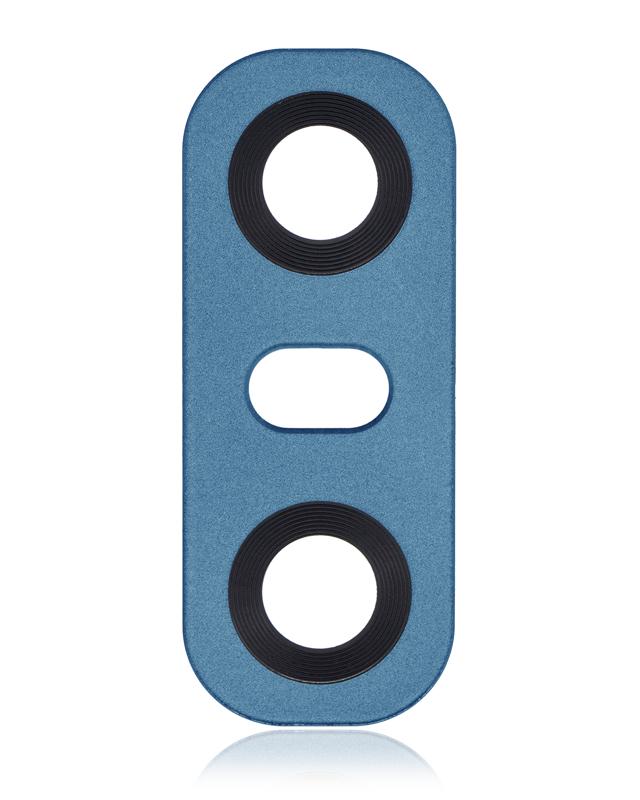 Lente de camara trasera (solo vidrio) con adhesivo para LG G6 (Azul Marino Optico)