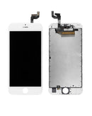 Pantalla LCD para iPhone 6S con placa de metal (Blanco)