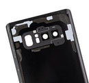 Tapa trasera con lente de camara para Samsung Galaxy Note 8 (Sin logo) (Plata)