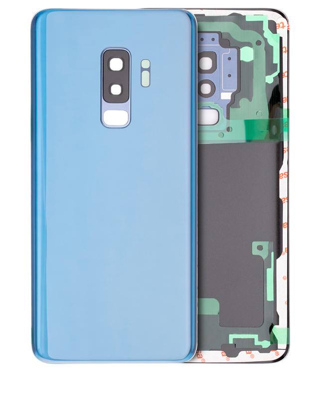 Tapa trasera con lente de camara para Samsung Galaxy S9 Plus Azul Coral