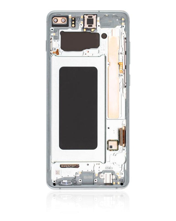Pantalla OLED para Samsung Galaxy S10 Plus con marco (Original) (Verde Prisma)