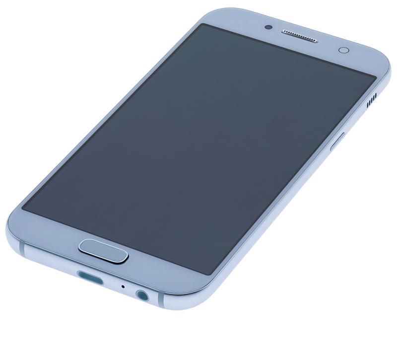 Pantalla OLED con marco para Samsung A5 (A520 / 2017) (Azul Neblina)
