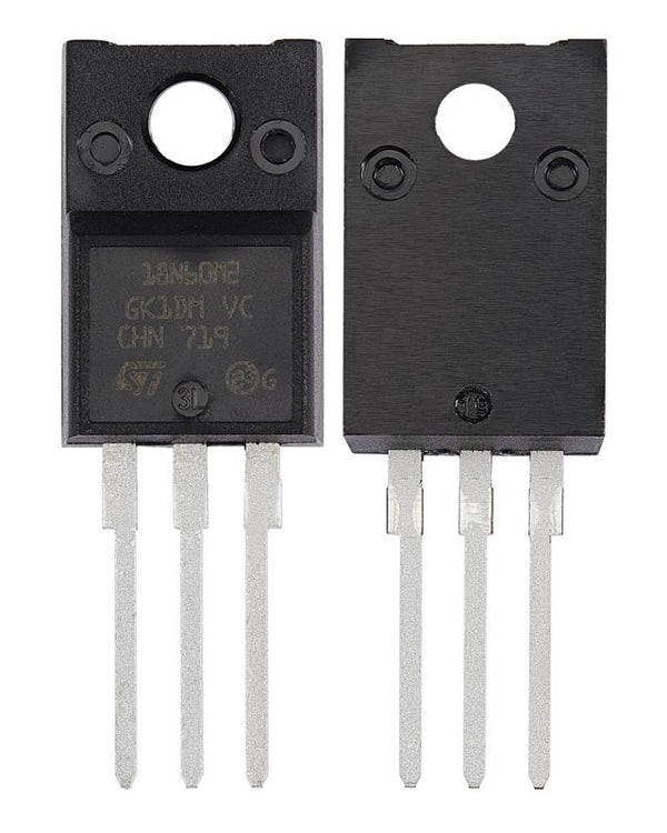 18N60M2 Mosfet de fuente de poder para PlayStation 5 (TO-220F, 600V) (Requiere soldadura)