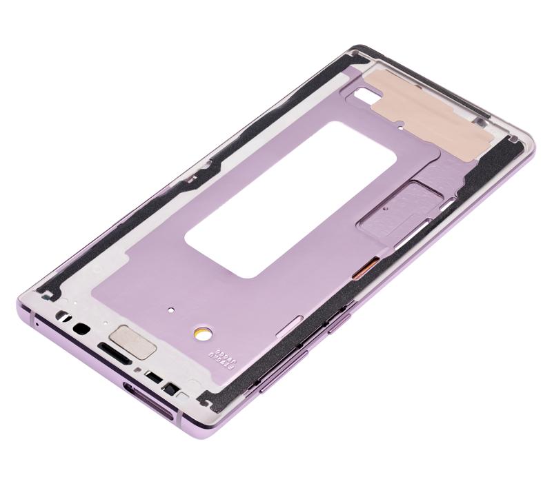 Carcasa de Marco Medio para Samsung Galaxy Note 9 (Morado Lavanda)