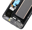 Pantalla OLED con marco para Samsung Galaxy S9 (Usada original Grado B/C) (Negro medianoche)