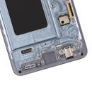 Pantalla OLED con marco para Samsung Galaxy S10 (Azul Prisma) Reacondicionada