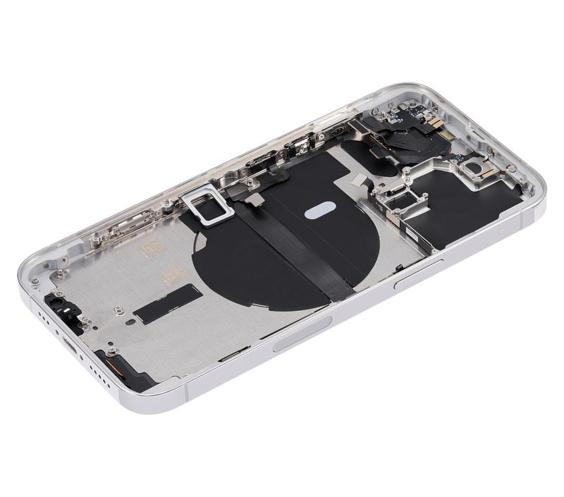 Tapa trasera para iPhone 13 Pro (Version US) sin logo (Plata)