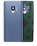 Tapa trasera con lente de camara para Samsung Galaxy S9 (Original) (Azul Coral)