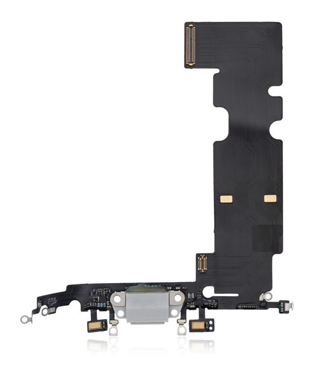 Puerto de carga para iPhone 8 Plus (Premium) (Plata)