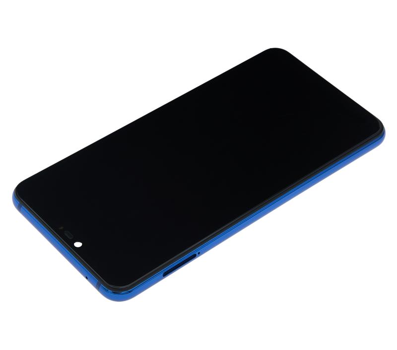 Pantalla LCD con marco para Xiaomi Mi 8 Lite (Aurora Azul) reacondicionada