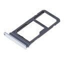 Bandeja para tarjeta SIM dual para Samsung Galaxy S8 / S8 Plus (Plata)