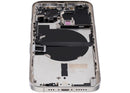 Tapa trasera para iPhone 13 Pro con componentes pequeños pre-instalados (versión internacional) (Usado original Grado B) (Plata)