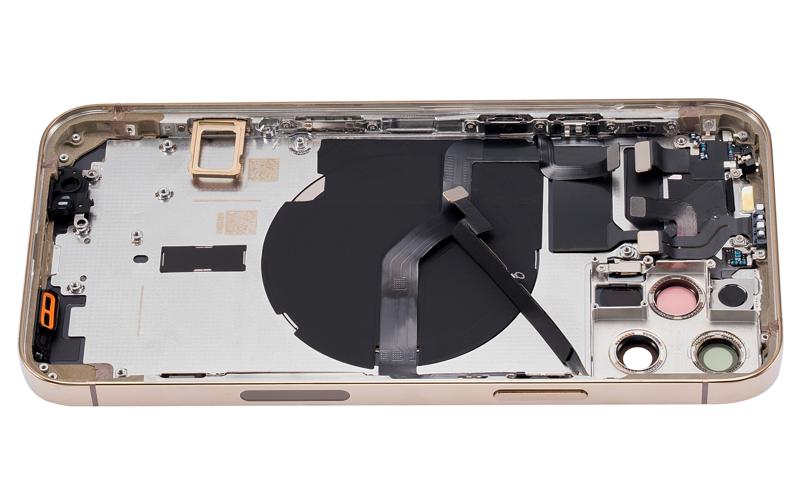 Tapa trasera para iPhone 12 Pro (Version US) sin logo (Dorado)