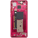 Pantalla OLED con marco para Motorola Moto Edge 40 (XT2303-3 / 2023) Viva Magenta reacondicionada