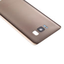 Tapa trasera con lente de camara para Samsung Galaxy S8 (Dorado)