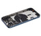 Tapa trasera para iPhone 12 Pro con componentes pequeños pre-instalados (Versión internacional) (Azul Pacífico)