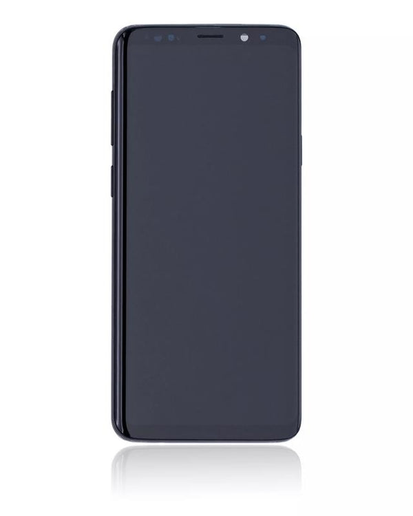 Pantalla OLED para Samsung Galaxy S9 Plus con marco (Original) (Negro Medianoche)